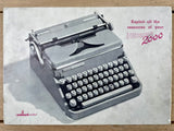 Hermes 2000 Typewriter Manual