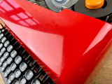 Typewriter, 1969 Olivetti Valentine