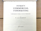 Pitman's Commercial Typewriting  Book