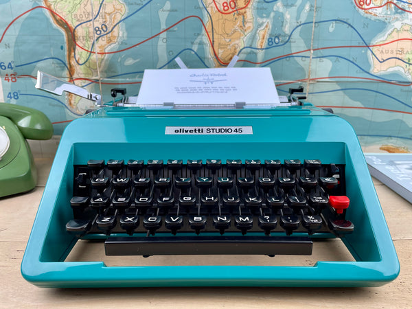 Typewriter, 1971 Olivetti Studio 45