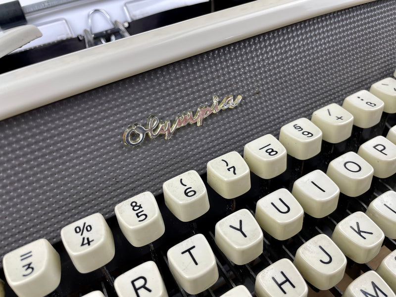 Typewriter, 1963 Olympia SM7