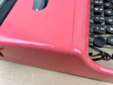 Typewriter, Rare 1960 Pink Olivetti Lettera 22