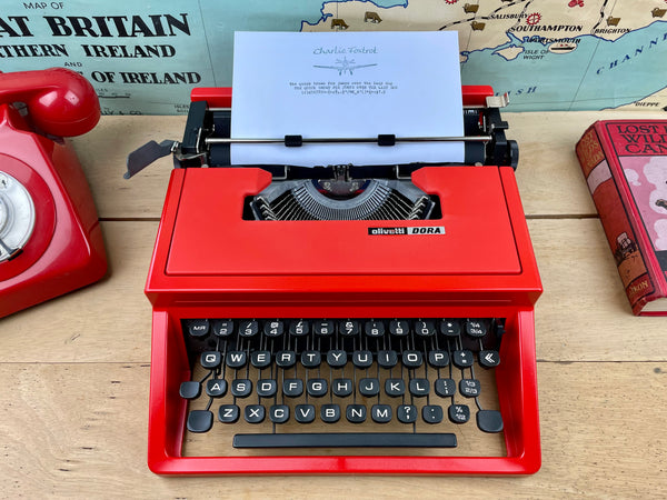 Olivetti Dora Typewriter