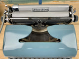 Typewriter, 1961 Blue Bird with New Platen