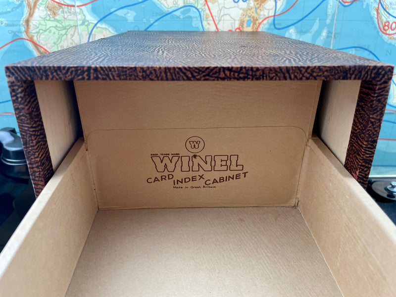 Pair of Card File Boxes