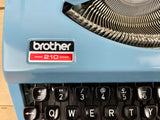 Typewriter,  Blue Brother 210