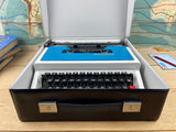 Typewriter, Underwood 315 - Blue