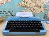 Typewriter,  Blue Brother 210