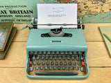 Typewriter, 1963 Olivetti Lettera 22 with Uncommon Imperial Typeface