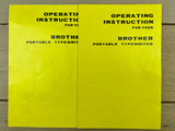 Brother Typewriter Manual