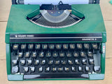 Typewriter, Green Silver Reed