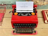 1971 Olivetti Valentine Typewriter