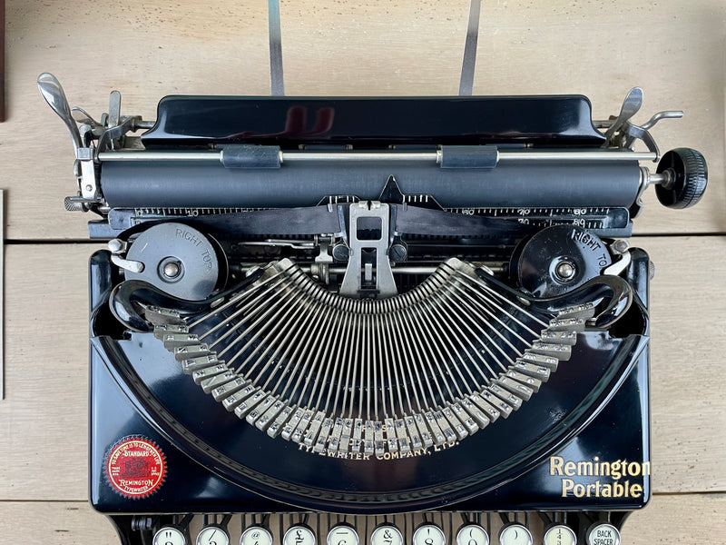 Typewriter, 1928 Remington Portable No 2