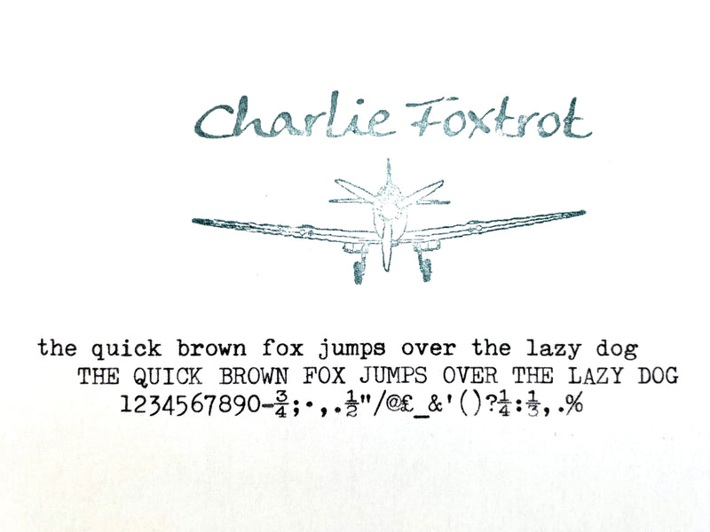 Typewriter, Yellow Silver Reed Silverette
