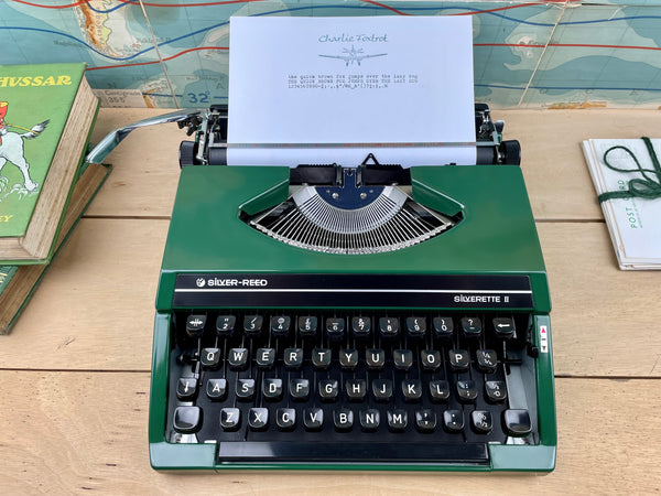 Silver Reed Typewriter