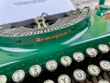 Typewriter, Rare Two Tone Green 1930 Remington Portable