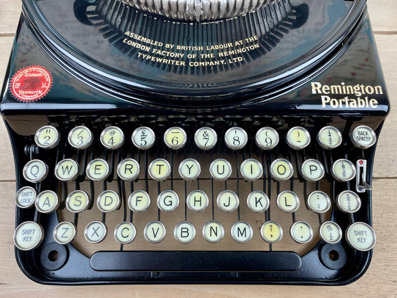 Typewriter, 1928 Remington Portable No 2