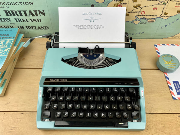 Silver Reed Typewriter