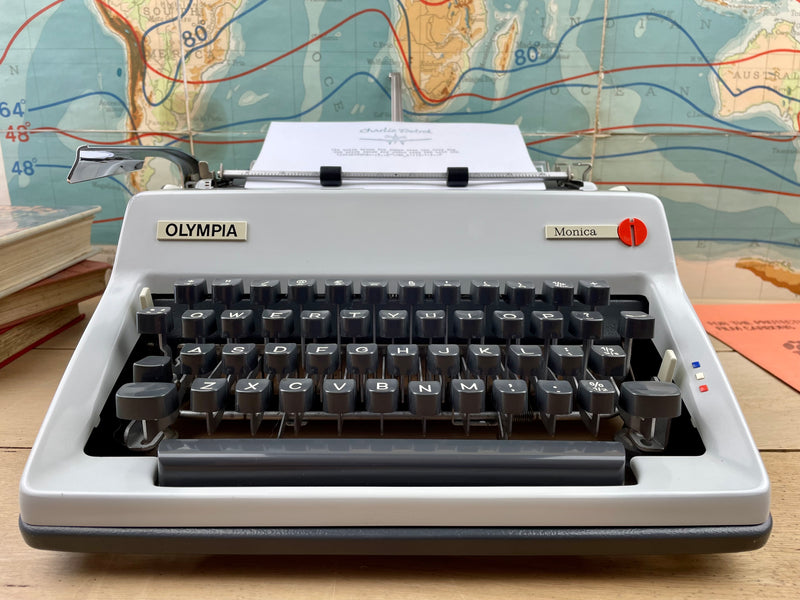 Typewriter, 1970 Olympia Monica
