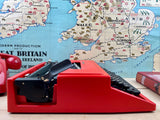 Typewriter,  Olivetti Dora - Red