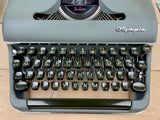 Typewriter, 1959 Olympia SM3 with Congress Type Face