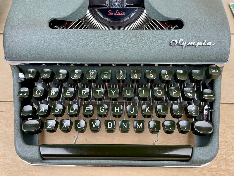 Typewriter, 1959 Olympia SM3 with Congress Type Face