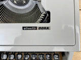 Typewriter, Olivetti Dora - No Carry Case