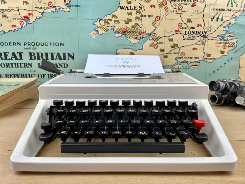 Typewriter, Underwood 315 - Grey