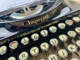 Typewriter, 1936 Imperial No 1 with New Platen