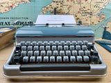 Typewriter, 1961 Blue Bird with New Platen