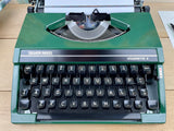 Typewriter, Green Silver Reed