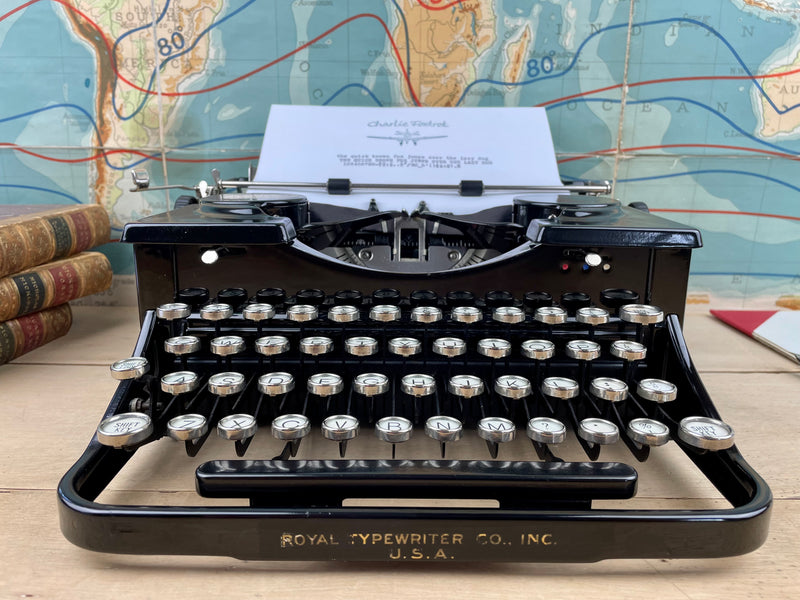 Typewriter, 1931 Royal Portable