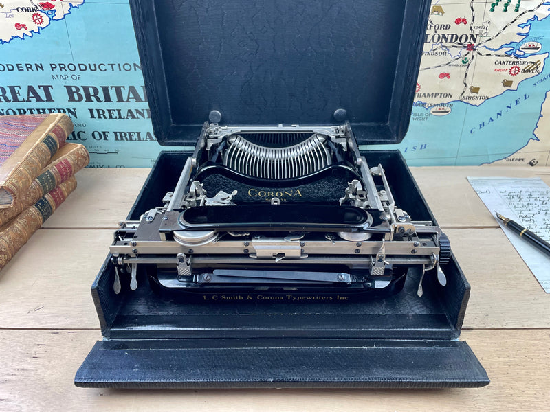 Typewriter, 1938 Folding Corona 3