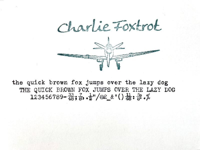 Typewriter, 1937 Remington Victor Streamline