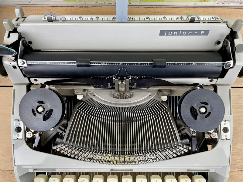 Typewriter, 1964 Adler Junior E with Uncommon Esquire Typeface