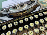 Typewriter, 1939  Imperial No 1 with New Platen