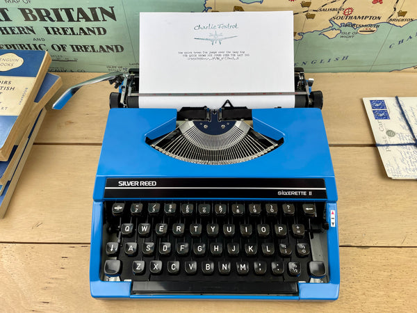 Silver Reed Typewriter