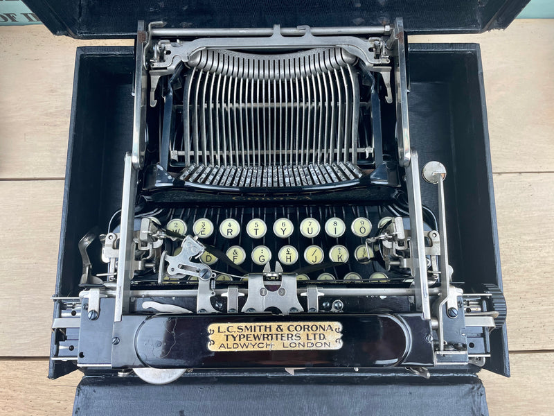Typewriter, 1935 Folding Corona 3
