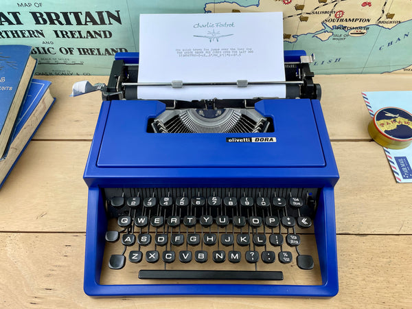 Olivetti Dora Typewriter