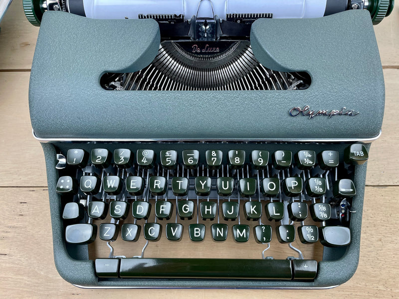 Typewriter, 1959 Olympia SM 4 with New Platen