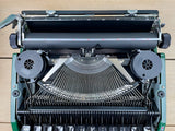Typewriter, Green Silver Reed