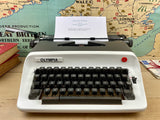Typewriter, Olympia B12 with Extended Carriage