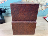 Pair of Ex Burberry Card File Boxes
