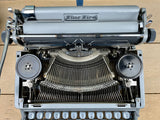Typewriter, 1961 Blue Bird with New Platen