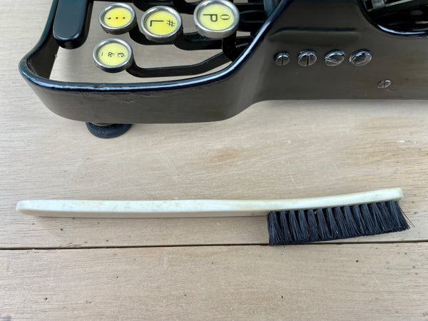 Vintage Bone Handle Typewriter Brush