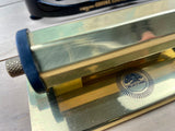Vintage Brass Desk Perpetual Calendar