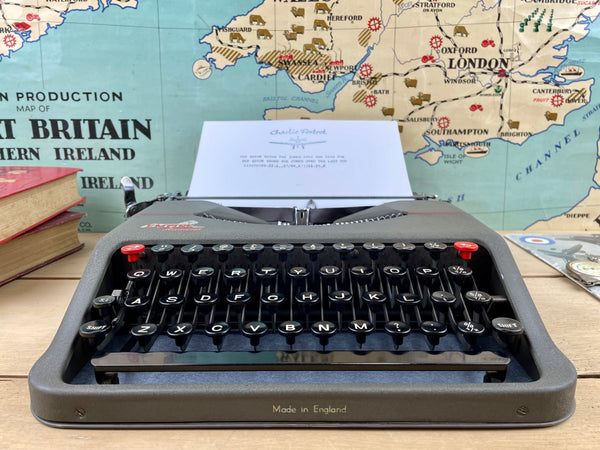 Typewriter, 1954 Empire Aristocrat