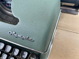 Typewriter, 1956 Olympia SM 3 with Extended Carriage