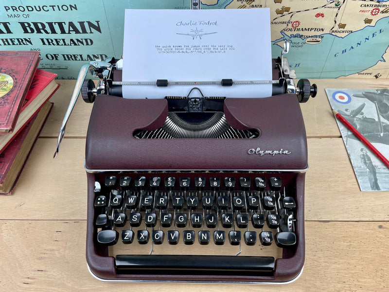 Olympia SM2 Typewriter