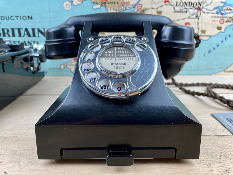 Vintage Bakelite Desk Phone